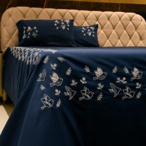 The Astral Blue Bedsheet