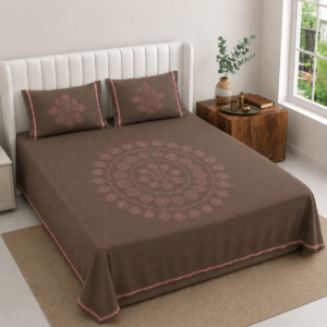 The Linen Ash Grey Bedspread