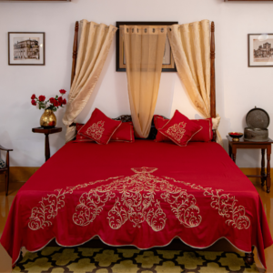 The Imperial Terracota Bedspread