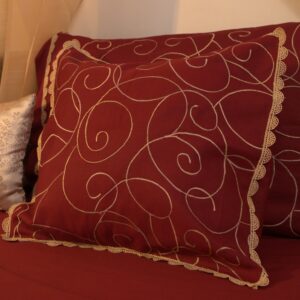 The Royal Maroon Cushion Covers