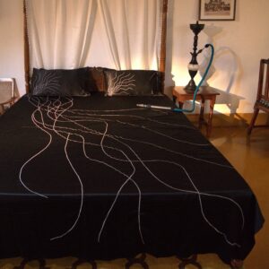 The Black Sanctum Bedspread