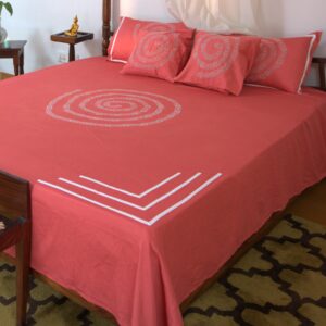 The Sacred Saffron Bedspread