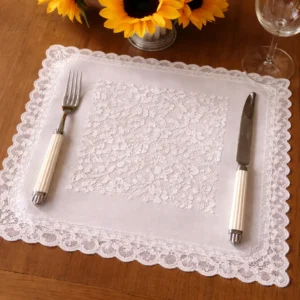 Pearl Chikankari Table Napkin