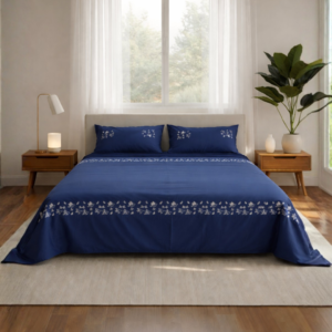 The Astral Blue Bedsheet