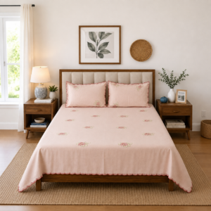 Cottage Rose Sunset Bedspread