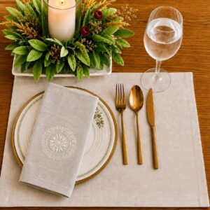 Bloom Abstract Napkin