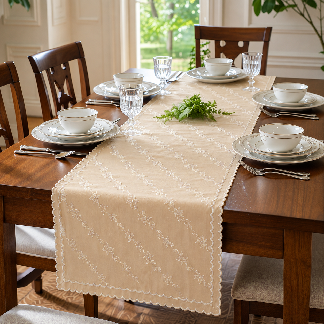 The Silhouette Suite Table Runner
